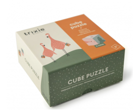Trixie Cube Puzzle, Παιδικοί Κύβοι με Ζωάκια, 2+Χρονών, 1τμχ.