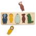 Trixie Wooden Shape Puzzle, Ξύλινο Πάζλ με Ζωάκια, 12m+, 1τμχ.