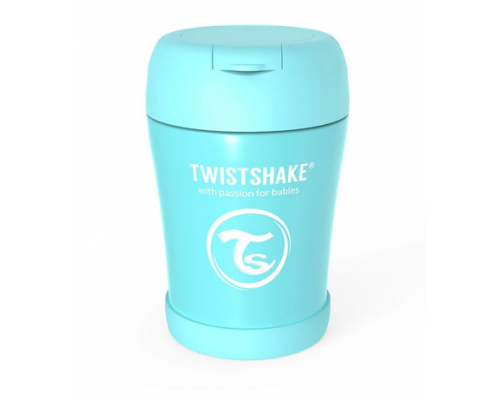 Twistshake Stainless Steel Food Container, Θερμός Φαγητού από Ανοξείδωτο Ατσάλι με Κουταλάκι, Χρώμα Μπλε, 350ml. Twistshake Stainless Steel Food Container, Θερμός Φαγητού από Ανοξείδωτο Ατσάλι με Κουταλάκι, Χρώμα Μπλε, 350ml.
