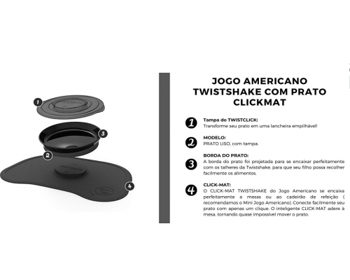 Twistshake, Suction Mat &Plate &Lid, Αντιολισθητικό Σουπλά με Αποσπώμενο Πιάτο, Χρώμα Γκρί, 78442, 1τμχ. Twistshake, Suction Mat &Plate &Lid, Αντιολισθητικό Σουπλά με Αποσπώμενο Πιάτο, Χρώμα Γκρί, 78442, 1τμχ.