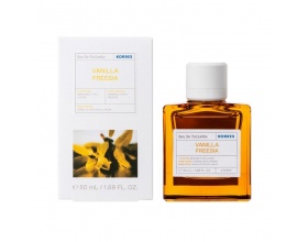 Korres Eau De Toilette Vanilla Freesia Γυναικείο Άρωμα βανίλια -φρέζια & Lychee 50ml