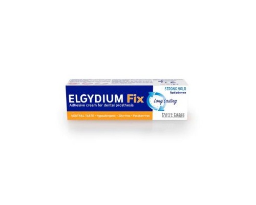 Elgydium Fix Strong Hold Στερεωτική Κρέμα για Τεχνητές Οδοντοστοιχίες, 45gr Elgydium Fix Strong Hold Στερεωτική Κρέμα για Τεχνητές Οδοντοστοιχίες, 45gr