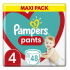 Pampers, Pants Maxi Pack No 4 9-15kg, Πάνες Βρακάκι, 48τεμ. Pampers, Pants Maxi Pack No 4 9-15kg, Πάνες Βρακάκι, 48τεμ.