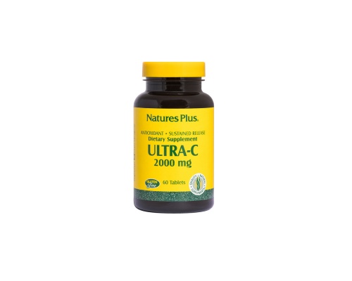 Nature's Plus, Ultra C 2000 mg Rose Hips, Βιταμίνη C με Καρπούς Αγριοτριανταφυλλιάς, Επιταχύνει & Μεγιστοποιεί την Απορρόφηση & την Αποτελεσματικότητα της Βιταμίνης C,  60 tabs  Nature's Plus, Ultra C 2000 mg Rose Hips, Βιταμίνη C με Καρπούς Αγριοτριανταφυλλιάς, Επιταχύνει & Μεγιστοποιεί την Απορρόφηση & την Αποτελεσματικότητα της Βιταμίνης C,  60 tabs