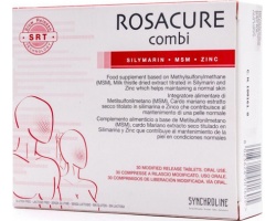 Synchroline Rosacure Combi Συμπλήρωμα Διατροφής  είναι κατάλληλο για συγκεκριμένες καταστάσεις του δέρματος, όπου απαιτείται αναπλήρωση αντι-οξειδωτικών, θρεπτικών στοιχείων 30 tabs   Synchroline Rosacure Combi Συμπλήρωμα Διατροφής  είναι κατάλληλο για συγκεκριμένες καταστάσεις του δέρματος, όπου απαιτείται αναπλήρωση αντι-οξειδωτικών, θρεπτικών στοιχείων 30 tabs