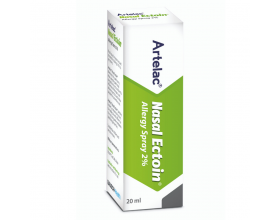 ARTELAC Nasal Ectoin Allergy Spray 2% Ρινικό Σπρέι για την πρόληψη και την αντιμετώπιση των συμπτωμάτων της αλλεργικής ρινίτιδας 20ml 