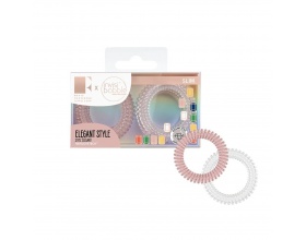 Invisibobble Elegant Style Rosie Fortescue Jewellery Λαστιχάκια Μαλλιών σε 2 αποχρώσεις 8 τμχ  