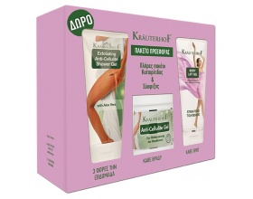 Krauterhof Promo Box Πλήρες Πακέτο Κυτταρίτιδας & Σύσφιξης, 2x200ml + 1x250ml Krauterhof Promo Box Πλήρες Πακέτο Κυτταρίτιδας & Σύσφιξης, 2x200ml + 1x250ml
