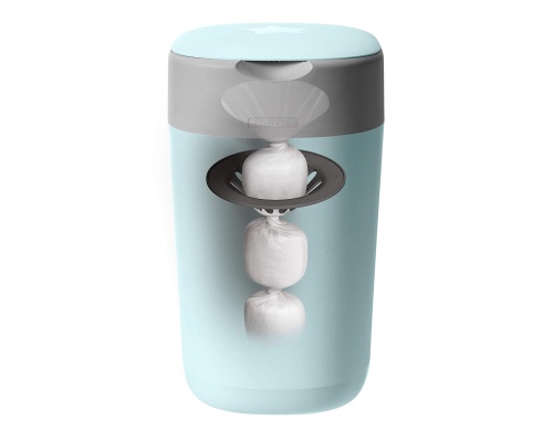 Tommee Tippee Sangenic Tec, Κάδος Απόρριψης Πάνας για Καταπολέμηση της Δυσοσμίας, Χρώμα Γαλάζιο, 1τμχ