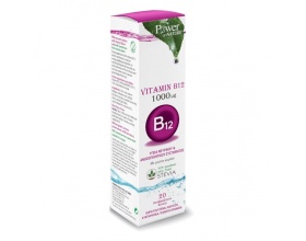 Power of Nature Vitamin B12 1000mg Συμπλήρωμα Διατροφής με Βιταμίνη B12 για την υγεία του νευρικού & ανοσοποιητικού συστήματος 20 αναβράζοντα δισκία 