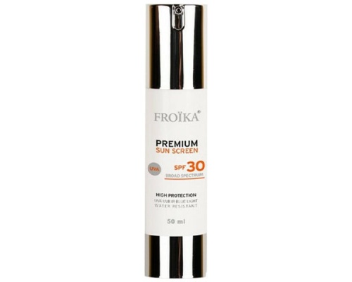 Froika Premium Sun Screen SPF30 Αντηλιακή Κρέμα Προσώπου, 50ml  Froika Premium Sun Screen SPF30 Αντηλιακή Κρέμα Προσώπου, 50ml