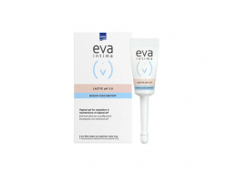 INTERMED Eva Lactic Gel Κολπική γέλη με γαλακτικό οξυ & γλυκογόνο 9 προγεμισμένους με γέλη κολπικούς εφαρμοστές μίας χρήσης INTERMED Eva Lactic Gel Κολπική γέλη με γαλακτικό οξυ & γλυκογόνο 9 προγεμισμένους με γέλη κολπικούς εφαρμοστές μίας χρήσης