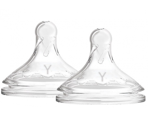 Dr. Brown's Natural Flow, Θηλές Σιλικόνης 9m+ για Μπιμπερό Options+ Με Φαρδύ Λαιμό Υ-Cut (WNY201), 2τμχ. Dr. Brown's Natural Flow, Θηλές Σιλικόνης 9m+ για Μπιμπερό Options+ Με Φαρδύ Λαιμό Υ-Cut (WNY201), 2τμχ.