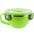 Ecolife Round Double Wall, Φαγητοδοχείο-Θερμός με Χώρισμα, Χρώμα Πράσινο, 850ml. Ecolife Round Double Wall, Φαγητοδοχείο-Θερμός με Χώρισμα, Χρώμα Πράσινο, 850ml.