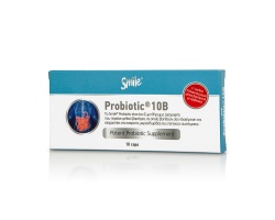 Smile Probiotic 10B Συμπλήρωμα Διατροφής Προβιοτικά με πρεβιοτικά, 10caps  Smile Probiotic 10B Συμπλήρωμα Διατροφής Προβιοτικά με πρεβιοτικά, 10caps