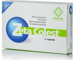Zeta Colest Συμπλήρωμα Διατροφής που Συμβάλει στην Μείωση της Χοληστερίνης και Τριγλυκεριδίων, 30caps Zeta Colest Συμπλήρωμα Διατροφής που Συμβάλει στην Μείωση της Χοληστερίνης και Τριγλυκεριδίων, 30caps