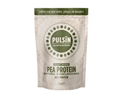 Pea Protein Πρωτεΐνη Αρακά Χωρίς Λακτόζη και Ζάχαρη, 250g