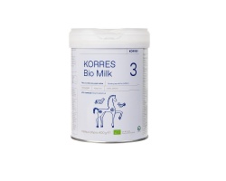 KORRES Bio Milk 3 Bιολογικό γάλα για νήπια και μικρά παιδία, ειδικά μελετημένο για παιδιά 12 μηνών και άνω 400gr 