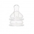 Korres Agali 2 Silicone Teats Θηλές Σιλικόνης Αργής Ροής Om+, 2τμχ