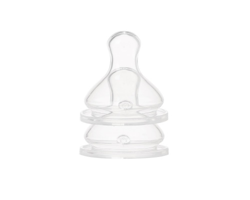 Korres Agali 2 Silicone Teats Θηλές Σιλικόνης Μεσαίας Ροής 3M+, 2τμχ