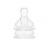 Korres Agali 2 Silicone Teats Θηλές Σιλικόνης Μεσαίας Ροής 3M+, 2τμχ