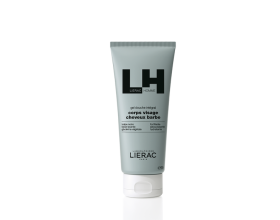 LIERAC Homme Shower Gel για σώμα πρόσωπο μαλλιά και γένια 200ml