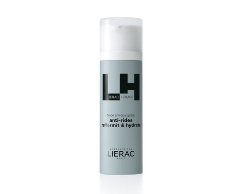 LIERAC Homme Ανδρική κρέμα κατά των ρυτίδων συσφίγγει & ενυδατώνει για Πρόσωπο & μάτια 50 ml LIERAC Homme Ανδρική κρέμα κατά των ρυτίδων συσφίγγει & ενυδατώνει για Πρόσωπο & μάτια 50 ml