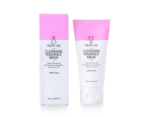 YOUTH LAB, Cleansing Radiance Mask, Μάσκα Καθαρισμού Λάμψη-Μείωση των Διεσταλμένων Πόρων, 50ml YOUTH LAB, Cleansing Radiance Mask, Μάσκα Καθαρισμού Λάμψη-Μείωση των Διεσταλμένων Πόρων, 50ml