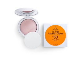 Youth Lab Oil Free Compact Cream SPF 50 Combination/Oily Skin Light Color Αντηλιακή Κρέμα Προσώπου Ανοιχτής Απόχρωσης 10gr 
