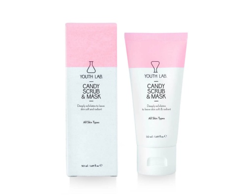 Youth Lab Candy Scrub & Mask Εντατική Απολέπιση & Μάσκα Προσώπου, 50ml