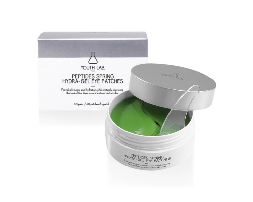 YOUTH LAB Peptides Spring Hydra-Gel Eye Patches Συσφιγκτική & αντιρυτιδική μάσκα από υδροτζέλ, για πλήρη αναδόμηση της περιοχής των ματιών 30 ζευγάρια patches 