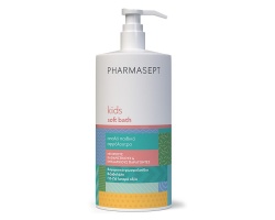 Pharmasept Kids Soft Bath Aπαλό παιδικό αφρόλουτρο με ήπιους καθαριστικούς & ενυδατικούς παράγοντες 1L  Pharmasept Kids Soft Bath Aπαλό παιδικό αφρόλουτρο με ήπιους καθαριστικούς & ενυδατικούς παράγοντες 1L