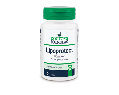 Doctor's Formulas Lipoprotect Συμπλήρωμα Διατροφής για υγιή επίπεδα Λιποπρωτεϊνών, 60 δισκία Doctor's Formulas Lipoprotect Συμπλήρωμα Διατροφής για υγιή επίπεδα Λιποπρωτεϊνών, 60 δισκία