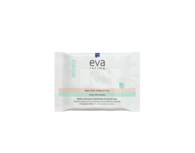 Intermed Eva Intima Pocket Size Towelettes Πανάκια Καθαρισμού της Ευαίσθητης Περιοχής, 10 πανάκια