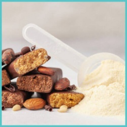 Μπάρες πρωτεΐνης και πηγή ενέργειας 