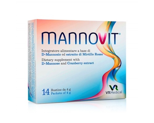 MannoVit Συμπλήρωμα Διατροφής για την Αντιμετώπιση της Ουρολοίμωξης & την Αποφυγή των Υποτροπών της, 14sachets MannoVit Συμπλήρωμα Διατροφής για την Αντιμετώπιση της Ουρολοίμωξης & την Αποφυγή των Υποτροπών της, 14sachets