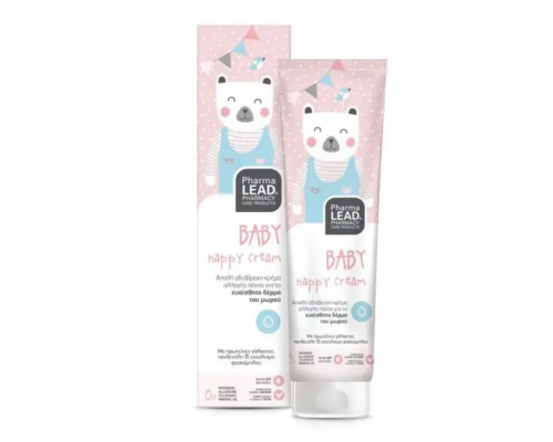 Pharmalead Baby Nappy Cream Αδιάβροχη Κρέμα για την Αλλάγη Πάνας, 150ml Pharmalead Baby Nappy Cream Αδιάβροχη Κρέμα για την Αλλάγη Πάνας, 150ml