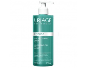 Uriage Hyseac Cleansing Gel Απαλό καθαριστικό Gel, για το καθαρισμό λιπαρών με τάση ακμής επιδερμίδων 500ml & ΔΩΡΟ Hyseac 3-Regul Soin Global Κρέμα Τριπλής Δράσης, 15ml Uriage Hyseac Cleansing Gel Απαλό καθαριστικό Gel, για το καθαρισμό λιπαρών με τάση ακμής επιδερμίδων 500ml & ΔΩΡΟ Hyseac 3-Regul Soin Global Κρέμα Τριπλής Δράσης, 15ml