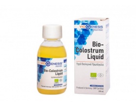 VIOGENESIS Bio-Colostrum Liquid Βιολογικό πρωτόγαλα σε υγρή μορφή 125 ml 