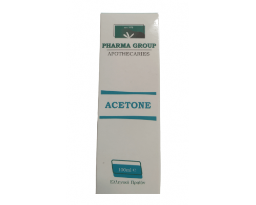 Pharma Group Acetone Ασετόν Για Τα Νύχια, 100ml Pharma Group Acetone Ασετόν Για Τα Νύχια, 100ml