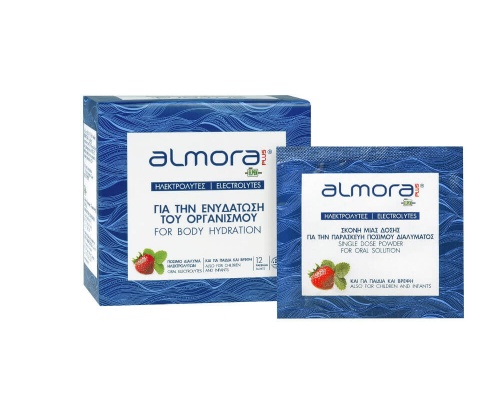 Elpen Almora Plus Ηλεκτρολύτες για την Ενυδάτωση του Οργανισμού, 12 φακελλίδια Elpen Almora Plus Ηλεκτρολύτες για την Ενυδάτωση του Οργανισμού, 12 φακελλίδια