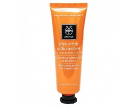 Apivita Face Scrub Apricot Τζελ Ήπιας Απολέπισης με Κόκκους από Κουκούτσια Βερίκοκου, 50ml