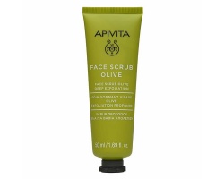 Apivita Face Scrub with Olive Κρέμα Απολέπισης Προσώπου με Ελιά, 50ml