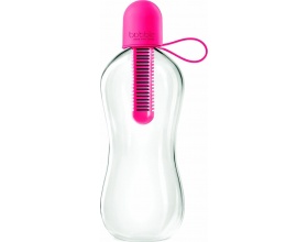 Bobble Carry Cap Neon Pink Μπουκάλι Νερού με Φίλτρο Άνθρακα σε Χρώμα Neon Ροζ, 550ml 