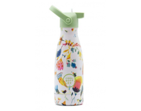 Cool Bottles, Παιδικό Παγούρι Νερού-Θερμός με Καλαμάκι και Πώμα, Spring Flowers, 260ml, 24m+, 1τμχ.