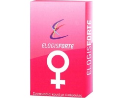 Elogis Forte Pink Συμπλήρωμα Διατροφής για Ενίσχυση της Σεξουαλικής Επιθυμίας της Γυναίκας, 4 κάψουλες Elogis Forte Pink Συμπλήρωμα Διατροφής για Ενίσχυση της Σεξουαλικής Επιθυμίας της Γυναίκας, 4 κάψουλες