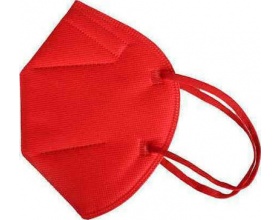 Famex Μάσκα Υψηλής Προστασίας Προσώπου FFP2 NR σε Χρώμα Κόκκινο, 1τμχ