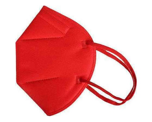 Famex Μάσκα Υψηλής Προστασίας Προσώπου FFP2 NR σε Χρώμα Κόκκινο, 1τμχ Famex Μάσκα Υψηλής Προστασίας Προσώπου FFP2 NR σε Χρώμα Κόκκινο, 1τμχ