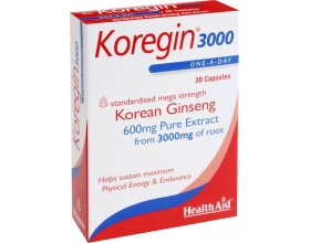 Health Aid Κoregin 3000mg Συμπλήρωμα Διατροφής Για Φυσική Ευεξία & Ενέργεια, 30 κάψουλες Health Aid Κoregin 3000mg Συμπλήρωμα Διατροφής Για Φυσική Ευεξία & Ενέργεια, 30 κάψουλες