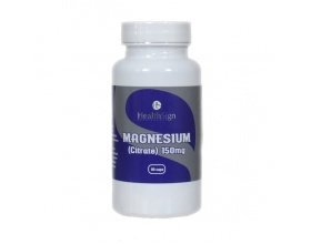 Health Sign Magnesium Citrate 150mg Συμπλήρωμα Διατροφής με Μαγνήσιο για Υγιή Οστά, 90 κάψουλες